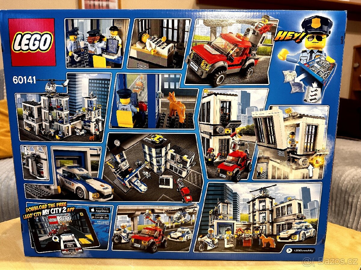 Lego 60141policejní stanice - 2
