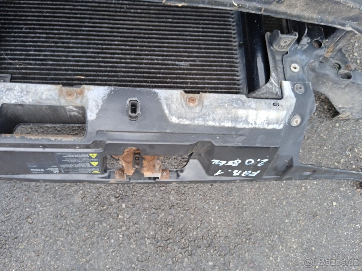 Chladičová stěna fabia 1 2.0 85 kW. - 2