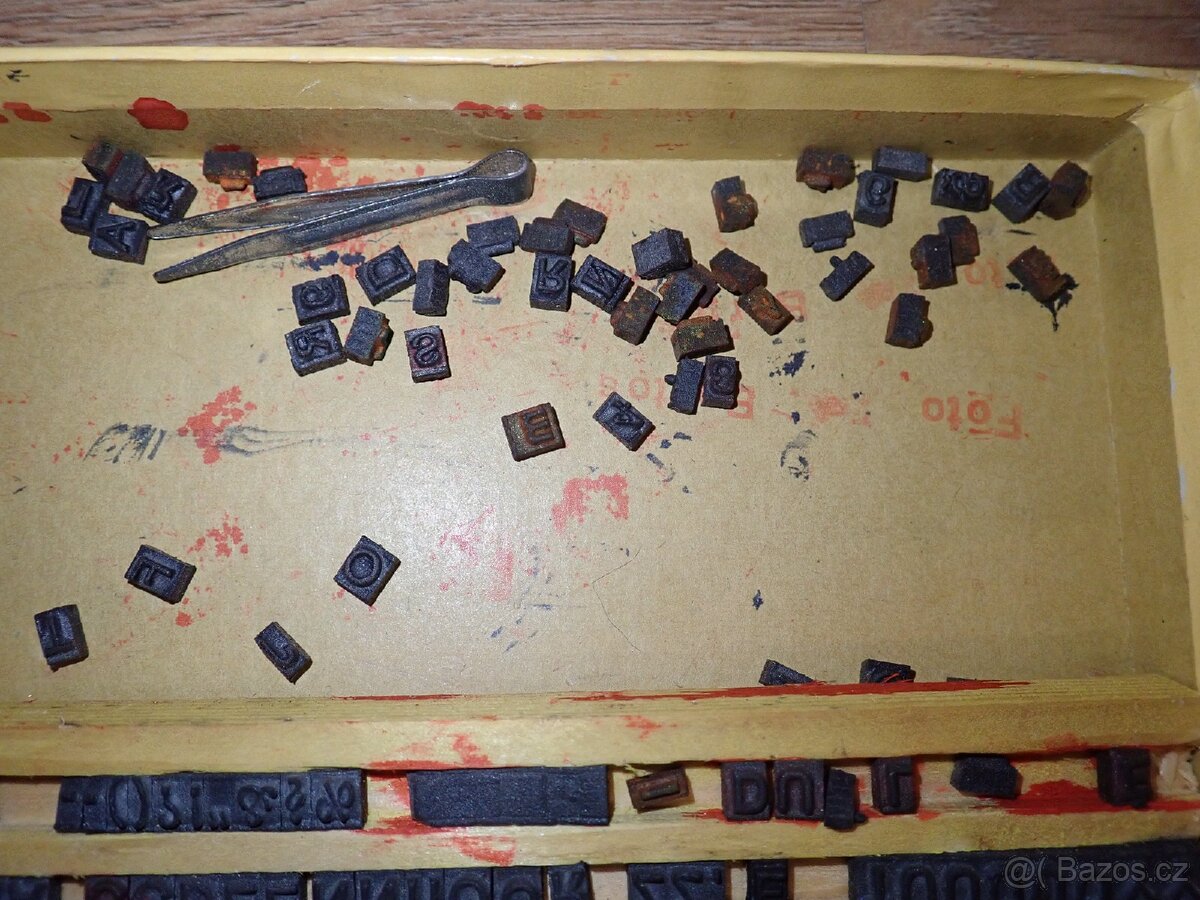 Retro písmenková tiskárnička - 2