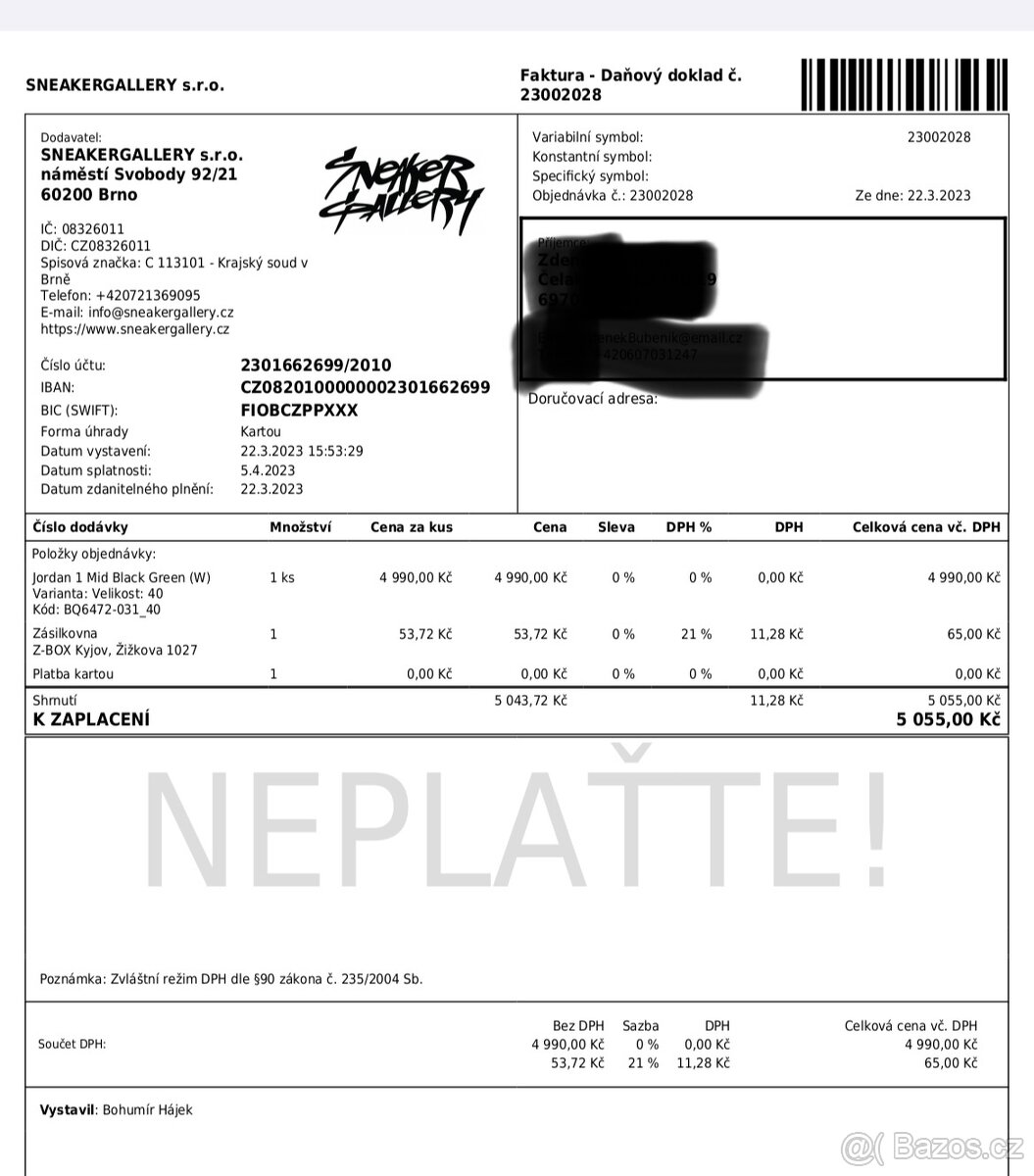 Jordan 1 Mid Black Green(W)40 - 2