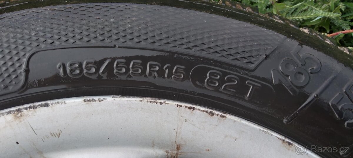 Alu disky 4x108 s pneu na dojetí 185/55R14 - 2