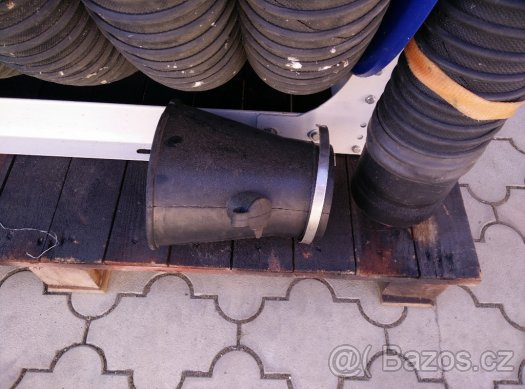 Odsávání splodin autodílen. - 2