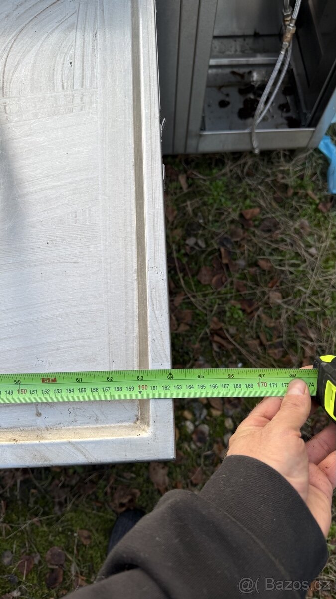 Nerezovy drezovy stul - 2