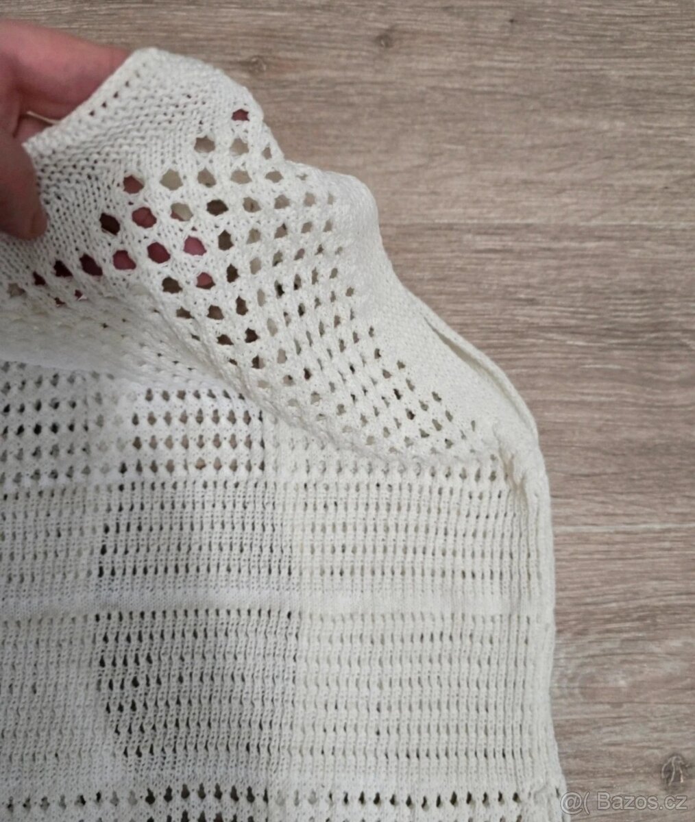 Pěkné bílé sexy šaty vel.XS/S - 2