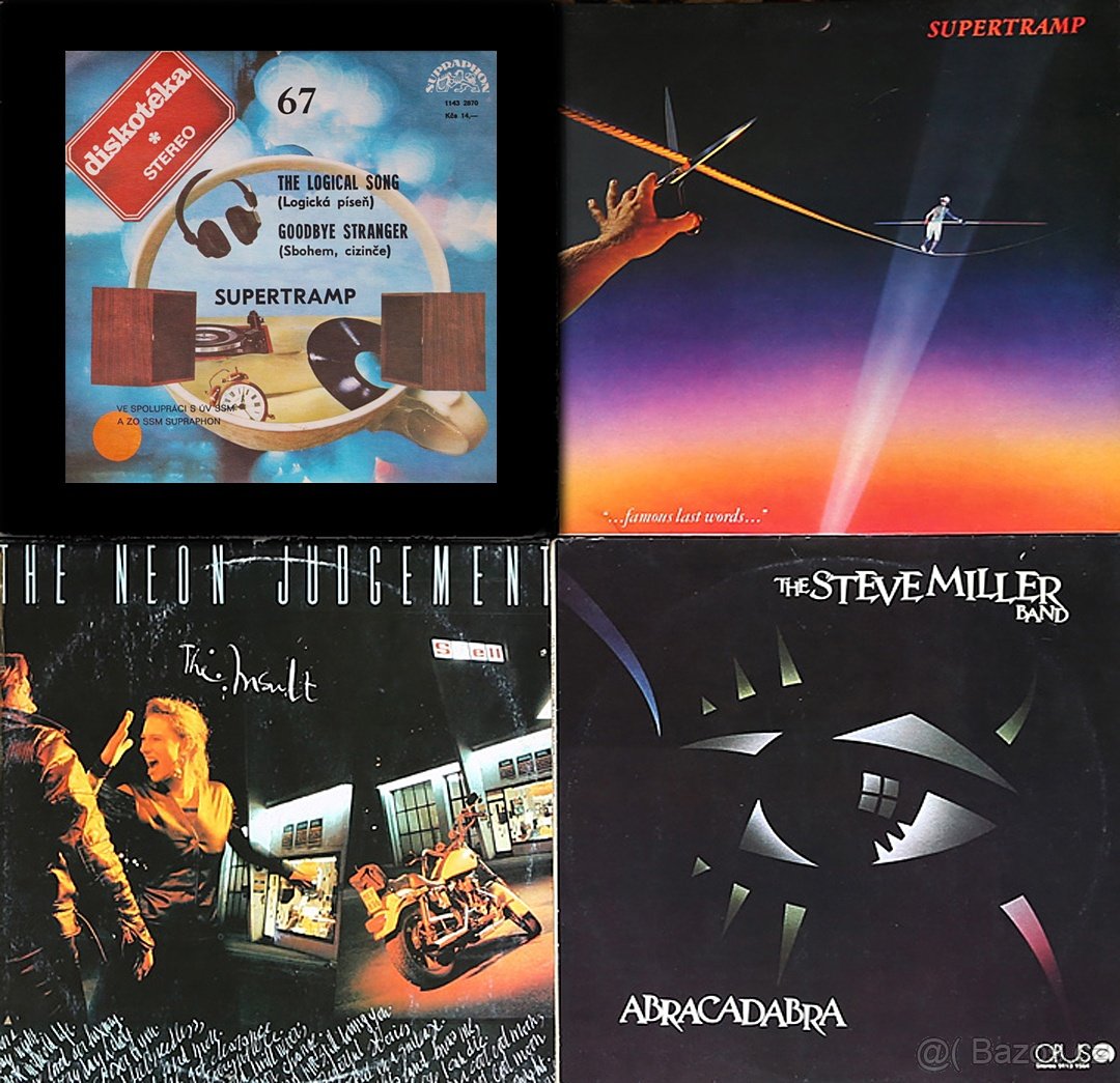 Prodám LP vinyl 70. - 80. léta - 2