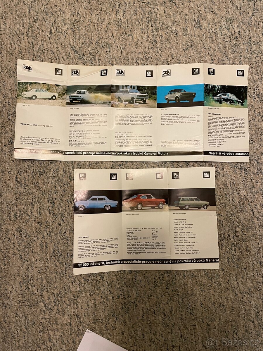 Prospekty GM - 2