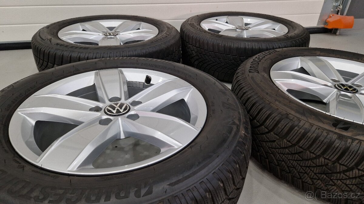 Original 17" VW Corvara + zimní pneu - 2