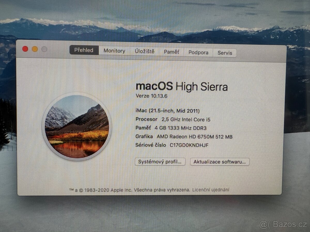 APPLE iMac 21,5 Core i5 2011 SSD 500 GB - 2