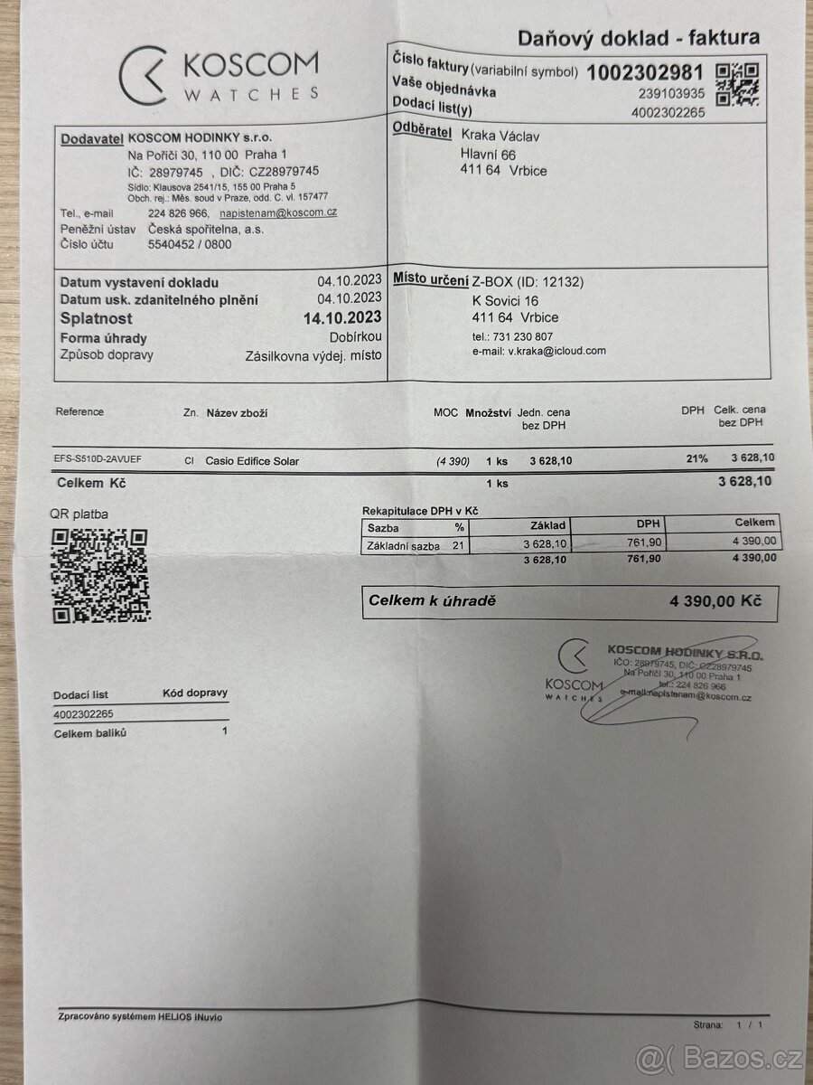 Hodinky Casio Edifice Solar - 2