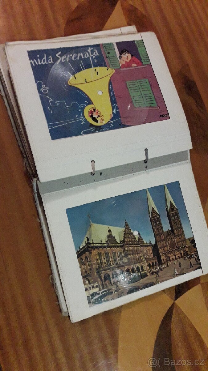 Gramopohlednice kniha 40 kusů - 2