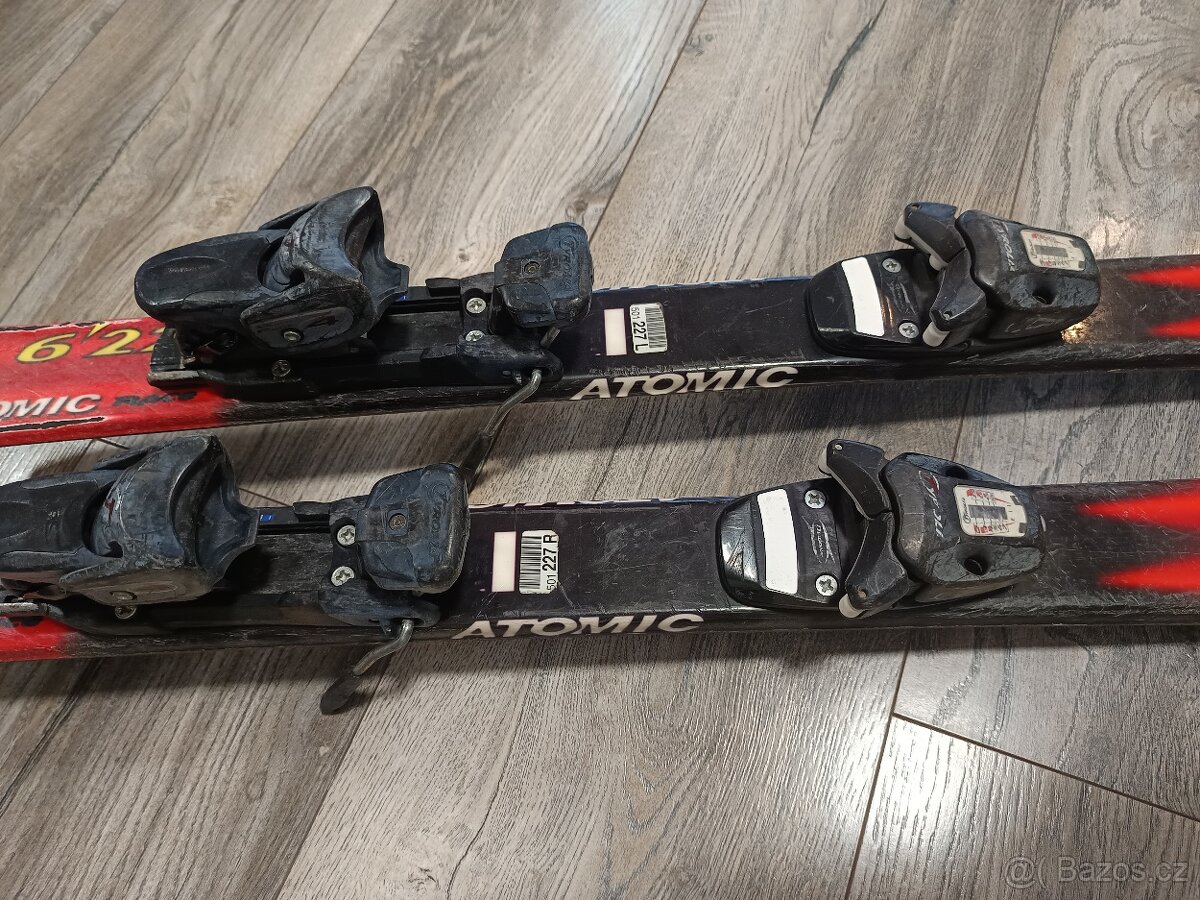 Lyže 117 cm a lyžáky 235 mm - 2