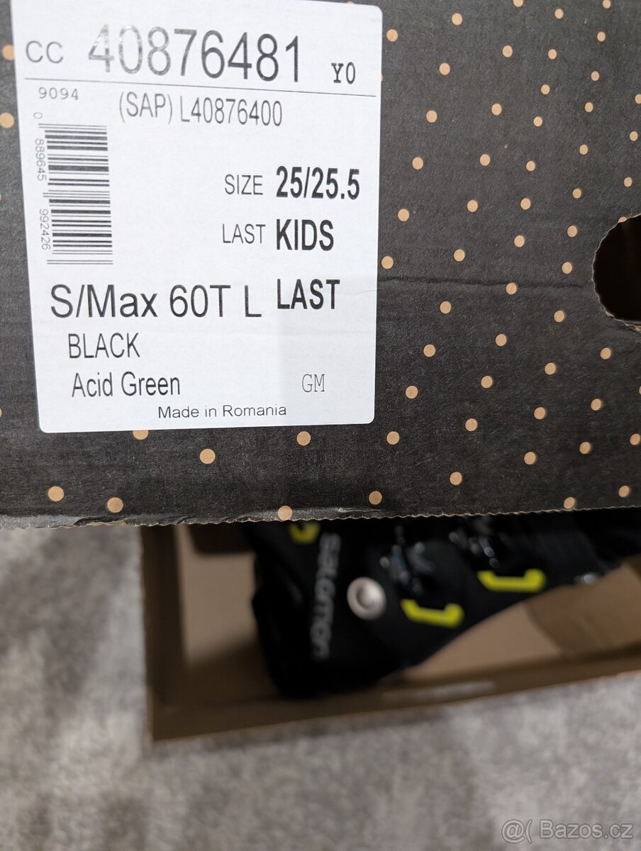 Lyžáky Salomon velikost 25 cm - 2