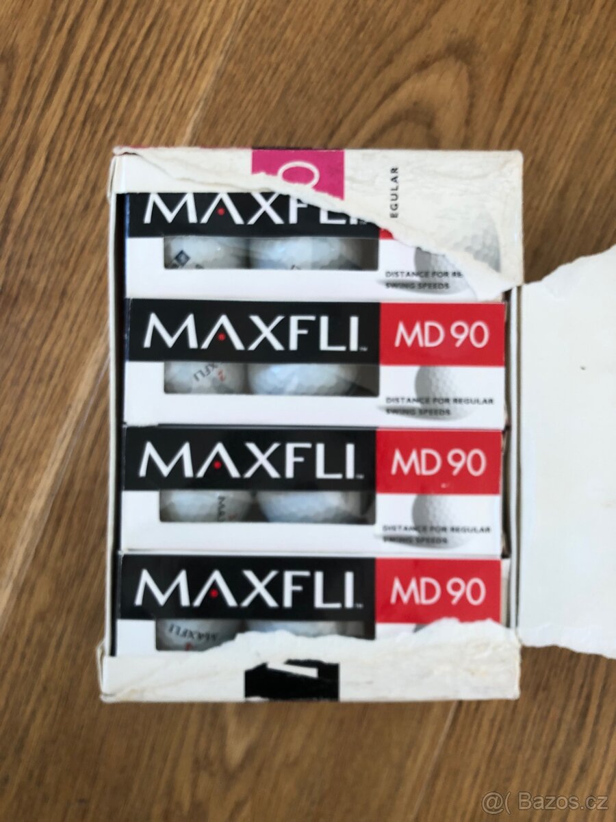 Nabízím míčky na golf Maxfli. - 2