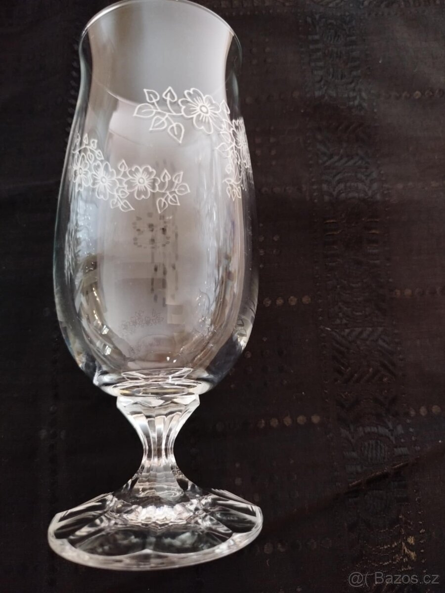 6x sklenice na nožičce - 2