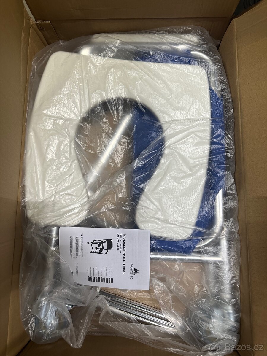 Prodám toaletní křeslo Mobiclinic MANZANARES – nové - 2