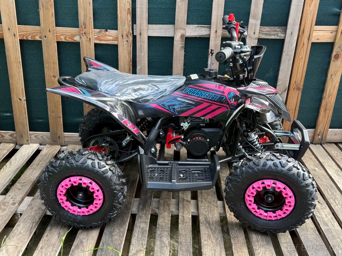 Mini Čtyřkolka 49ccm2T růžová A053 - 2