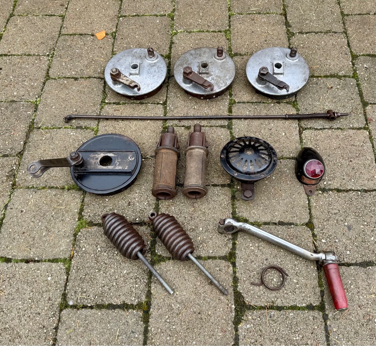 ČZ 125 150 C, Jawa perak, pionýr - díly - 2