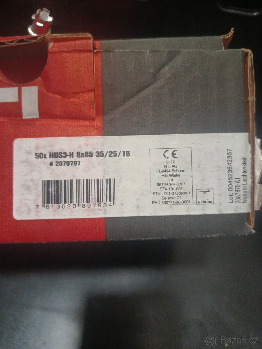 Šrouby do betonu HILTI - 2