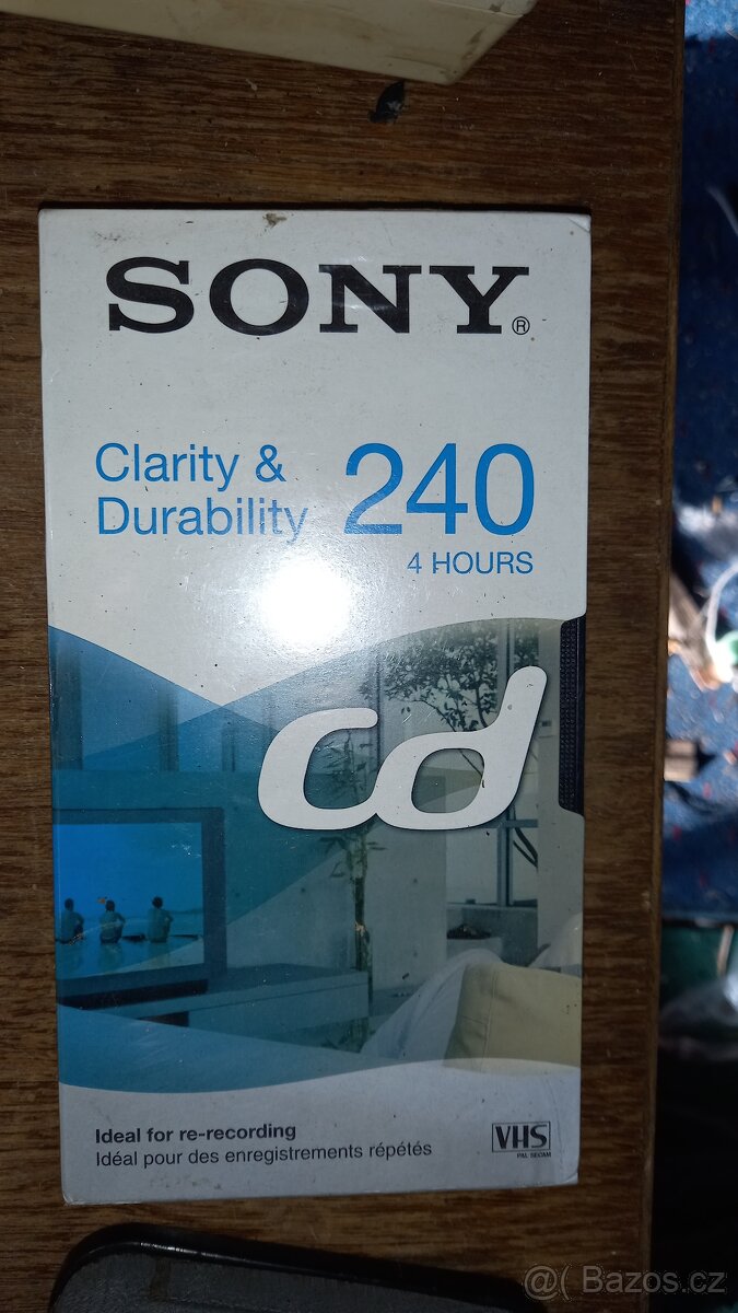 Nové, nerozbalené VHS kazety SONY E-240 CDG Premium - 2