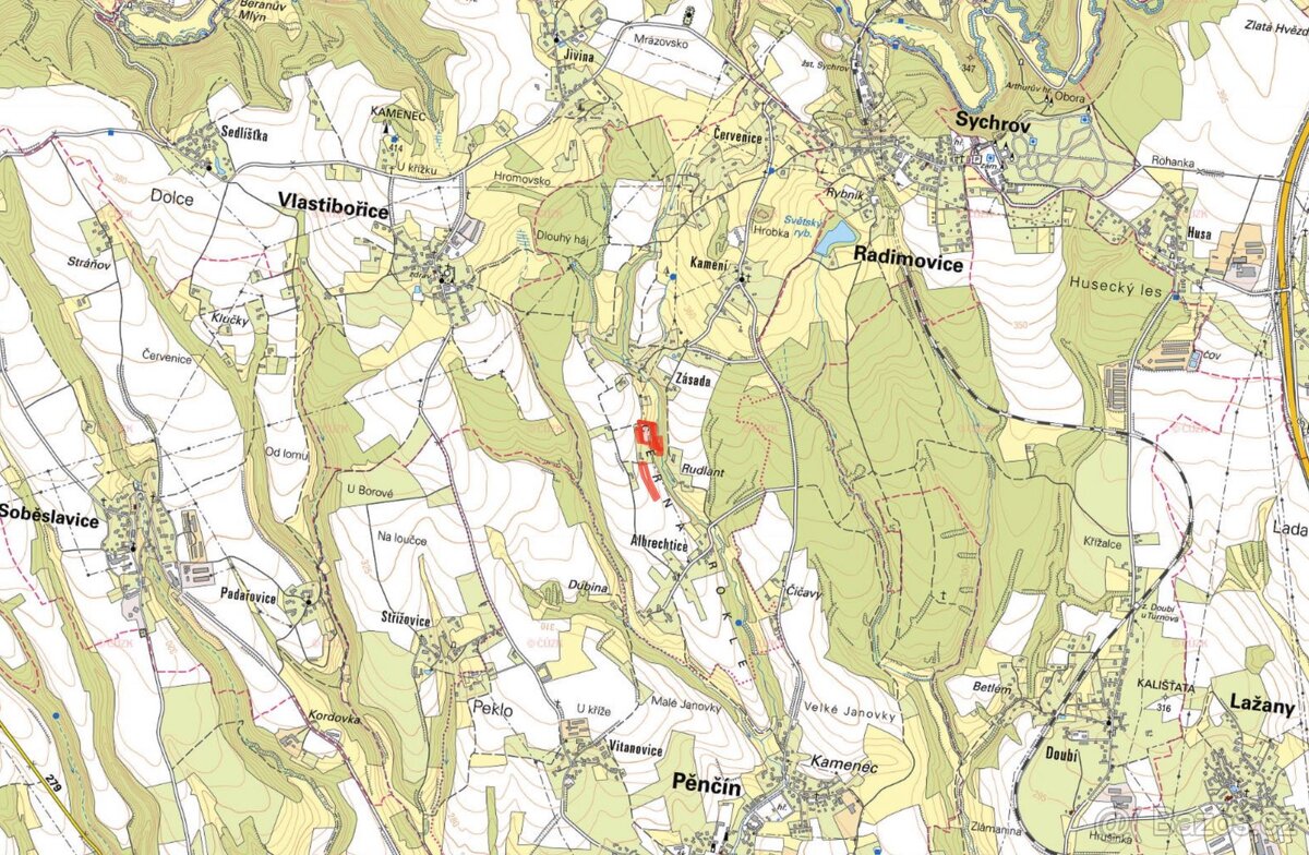 Louka, prodej, Kamení, Pěnčín, Liberec - 2