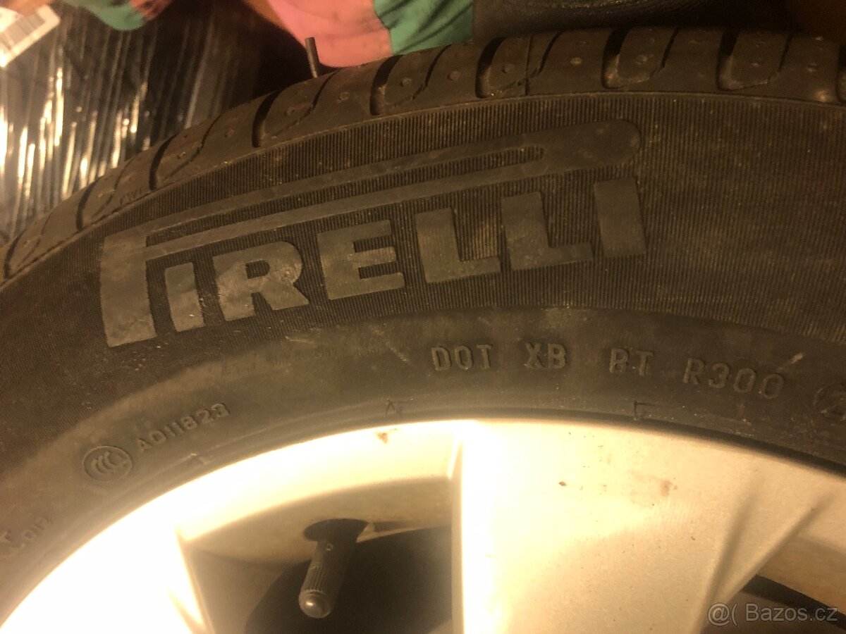 Pneumatiky + hliníkové disky na C4 4 kusy - 2