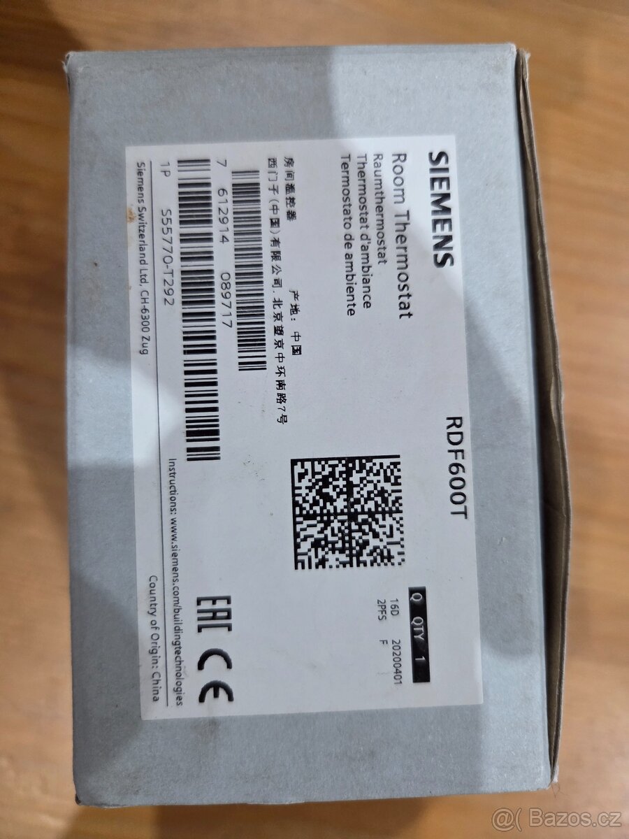 Termostat RDG600T - 2