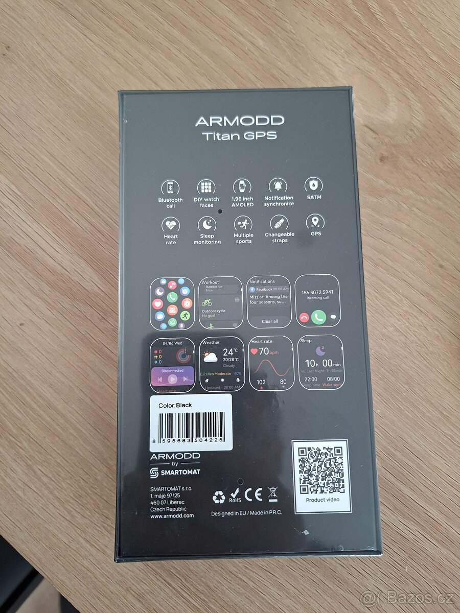 Armodd titan s GPS chytré hodinky - 2