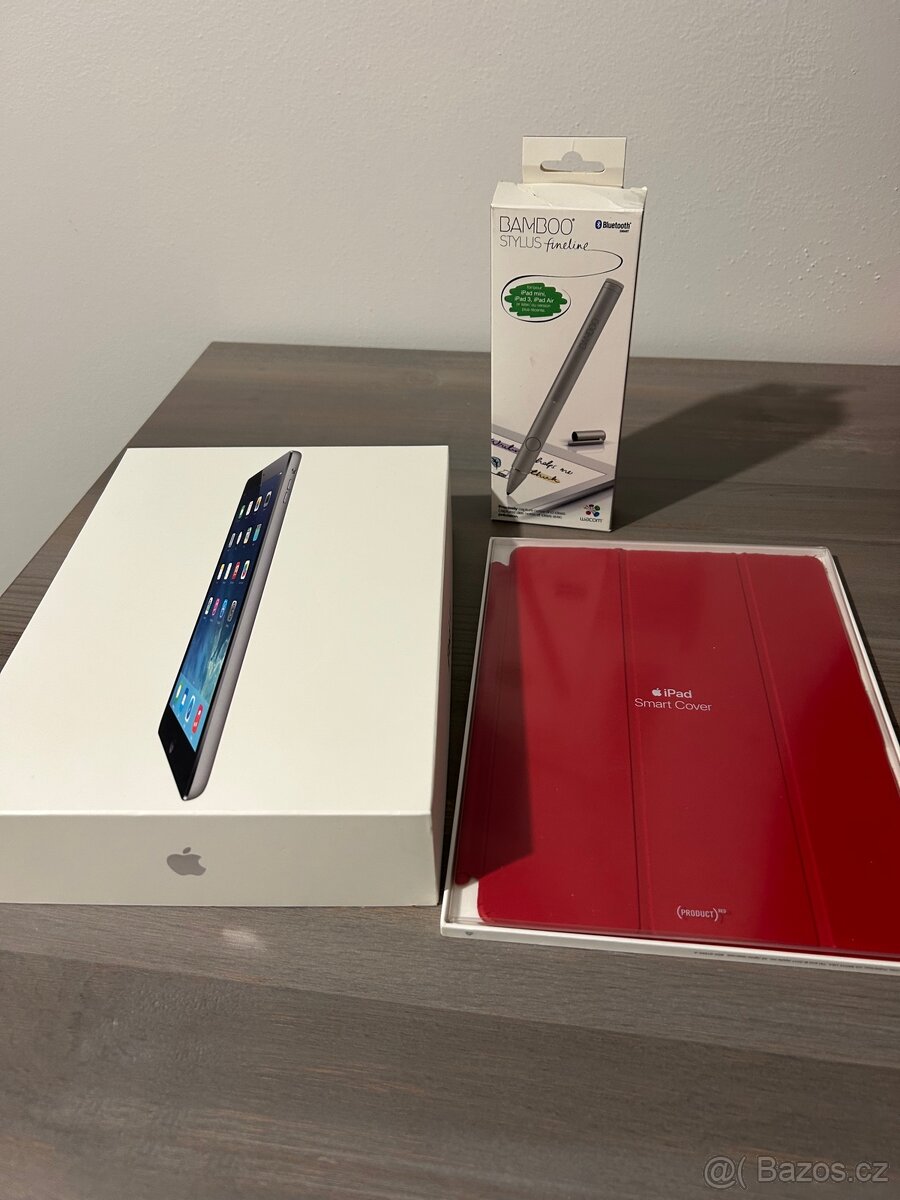 Apple iPad Air 128GB WiFi + Cellular + Smart Cover + stylus - 2