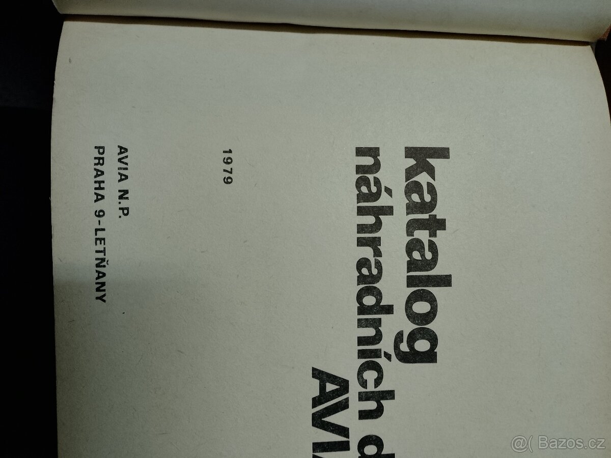 AVIA A15 AVIA A20 katalog dílů - 2