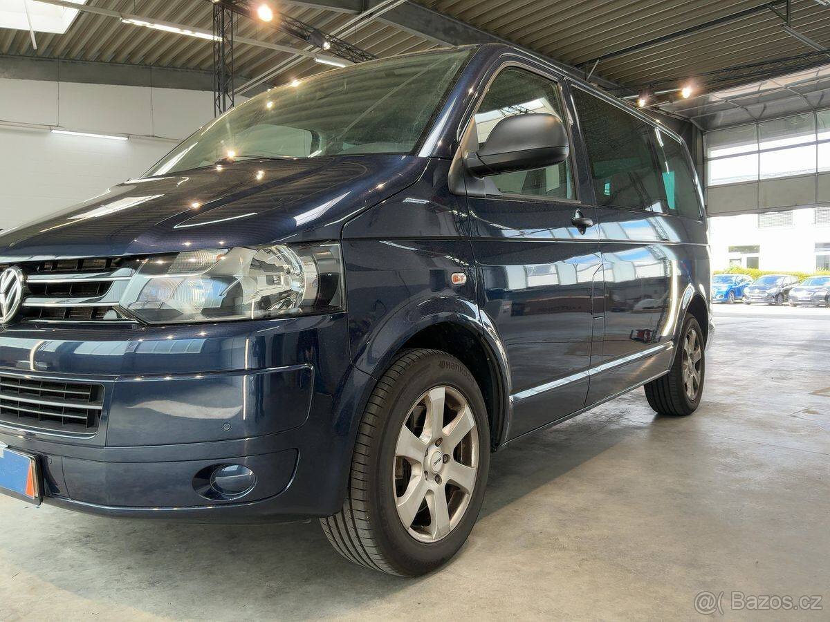 VW Multivan T5 2.0TDI 103kW 4x4,Tažné,Serviska,Navi. - 2
