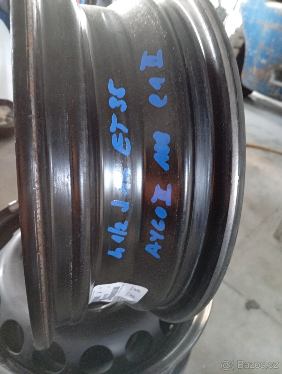 Plechové disky kol Peugeot 108,aygo II,C1 II - 2