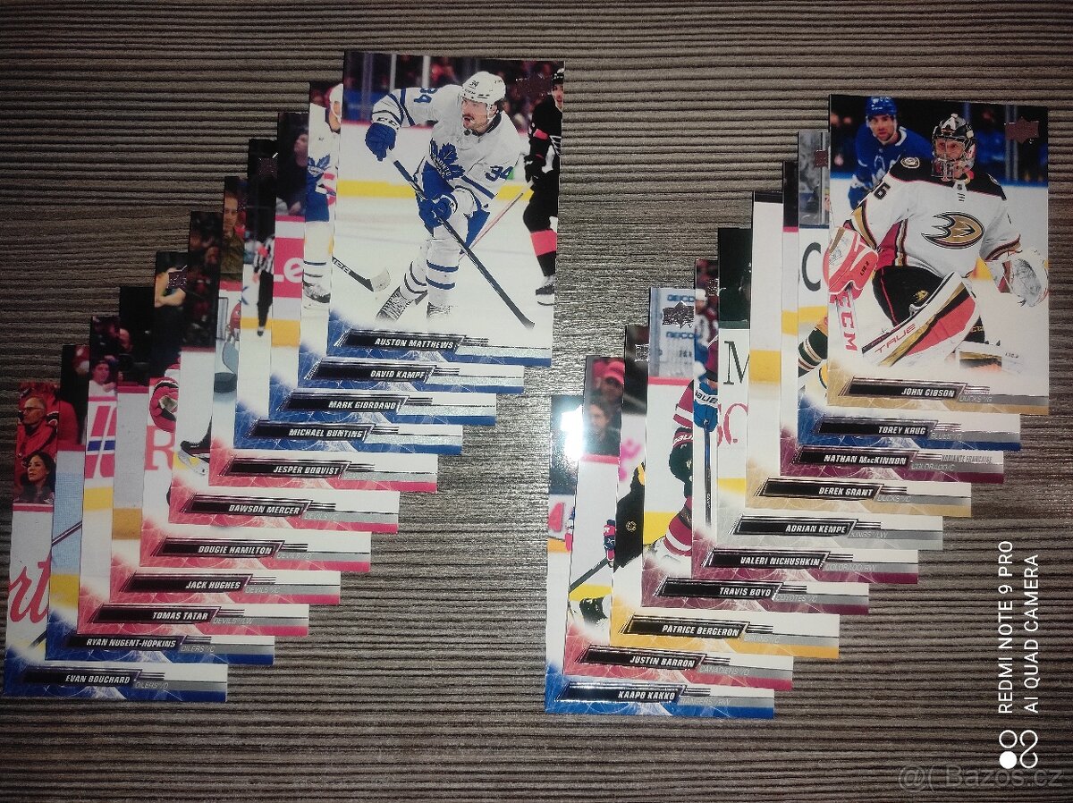 Hokejové karty Upper Deck - 2