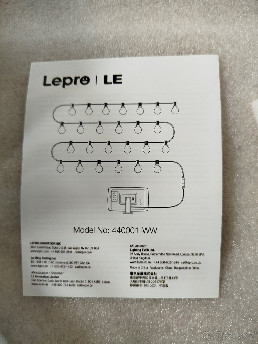 Solární světla girlandy - 2