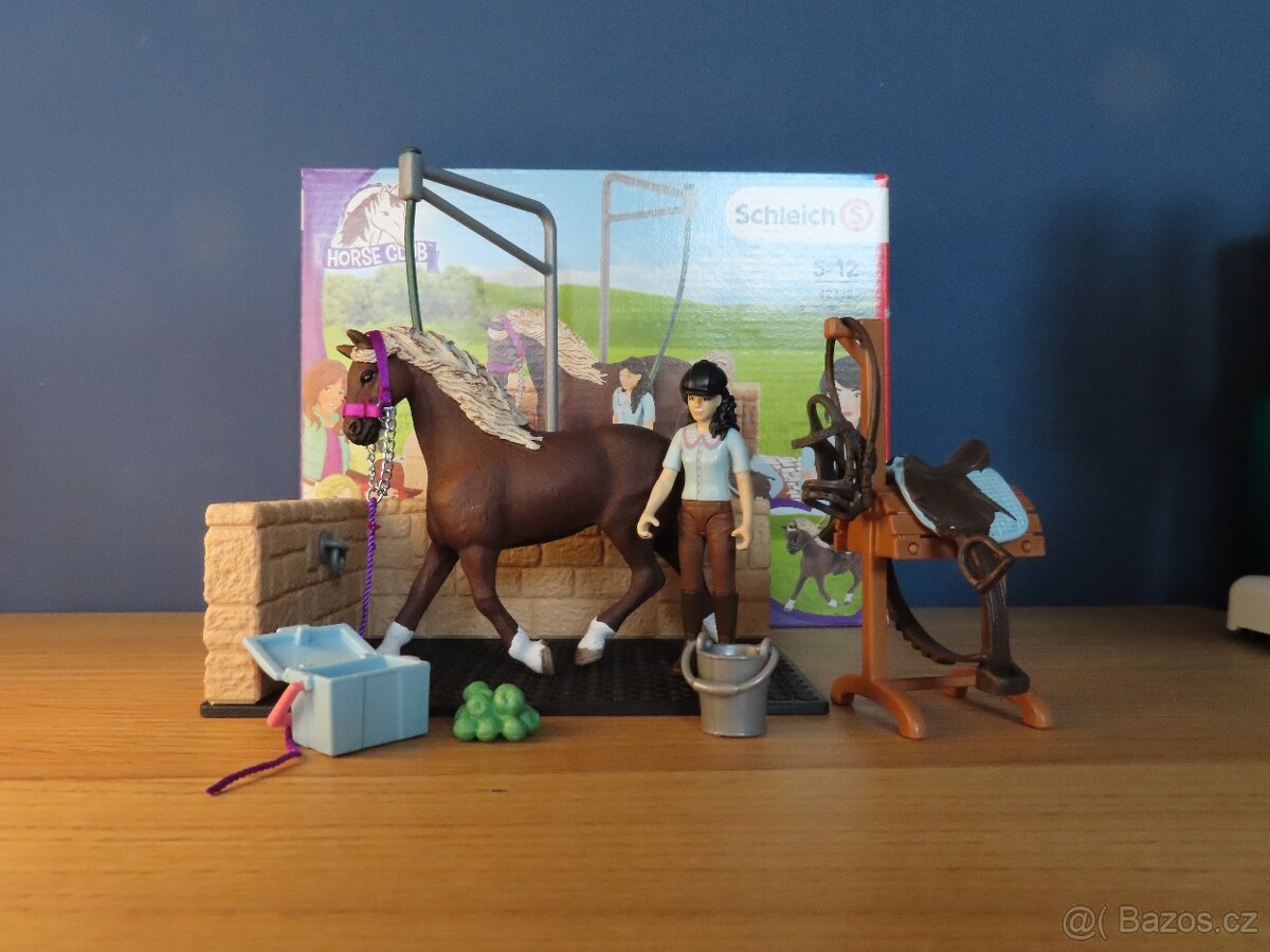 Schleich Horse Club 42438 Mycí kout Emily + Luna - 2