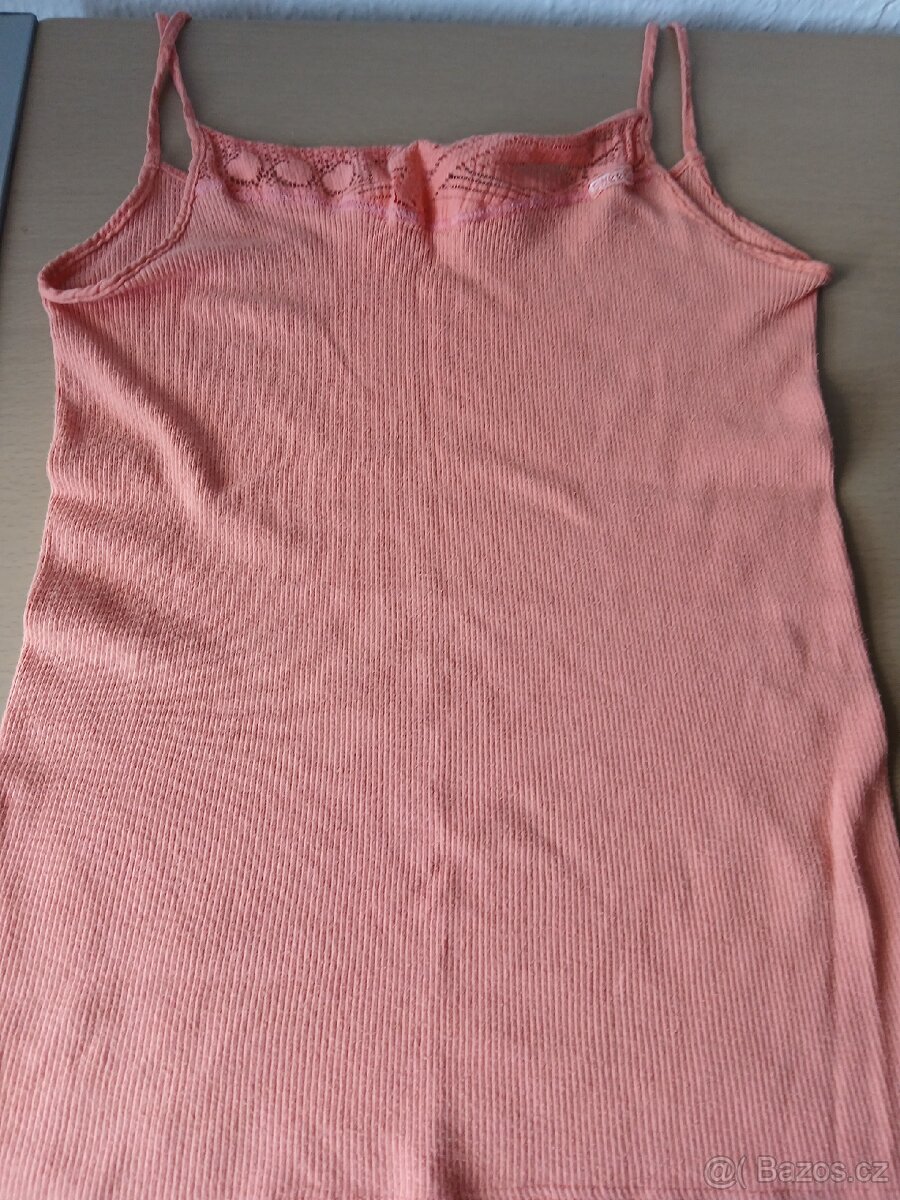 Dámské tílko oranžové - 2