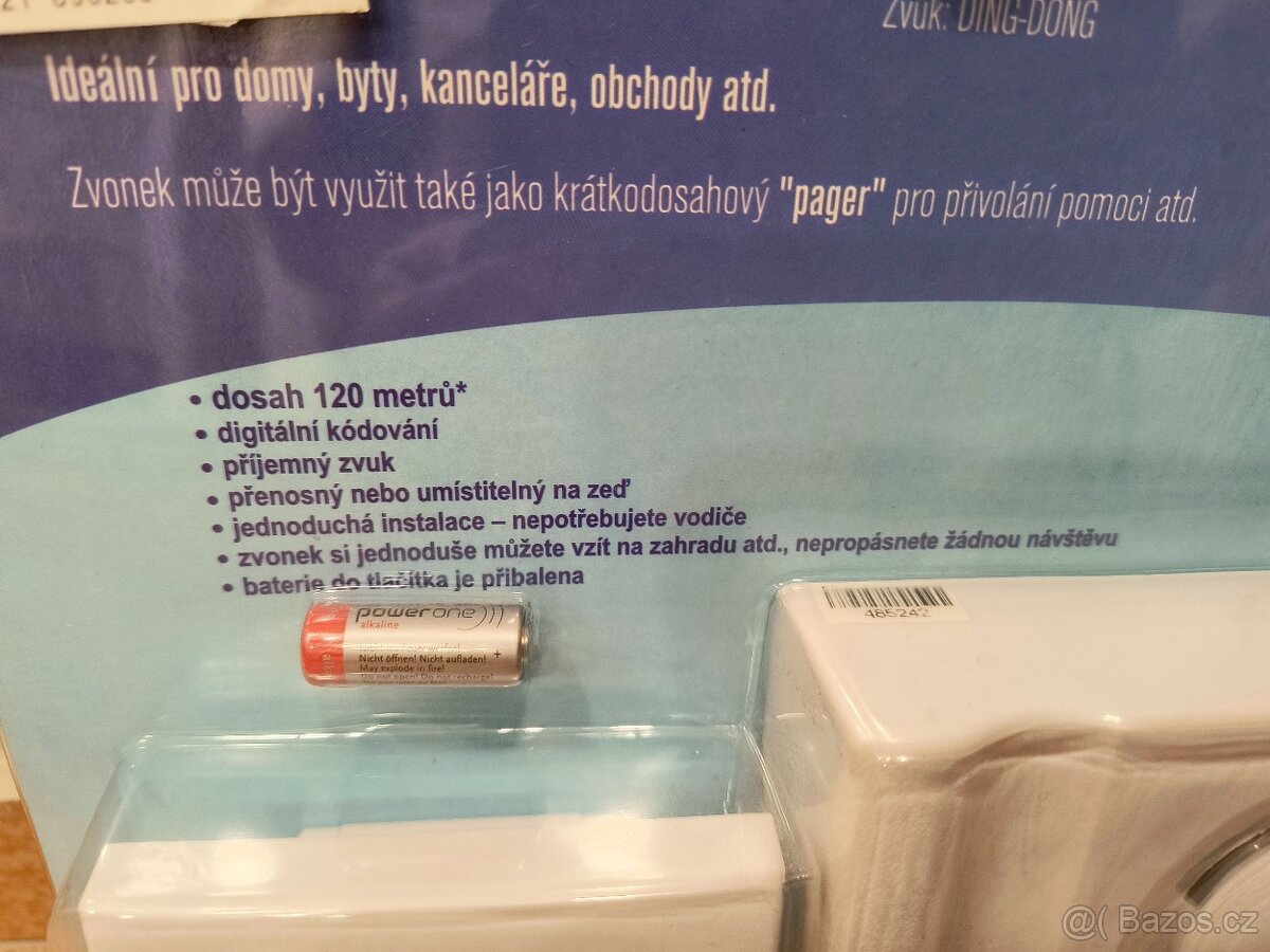 Domovní bezdrátový zvonek - 2
