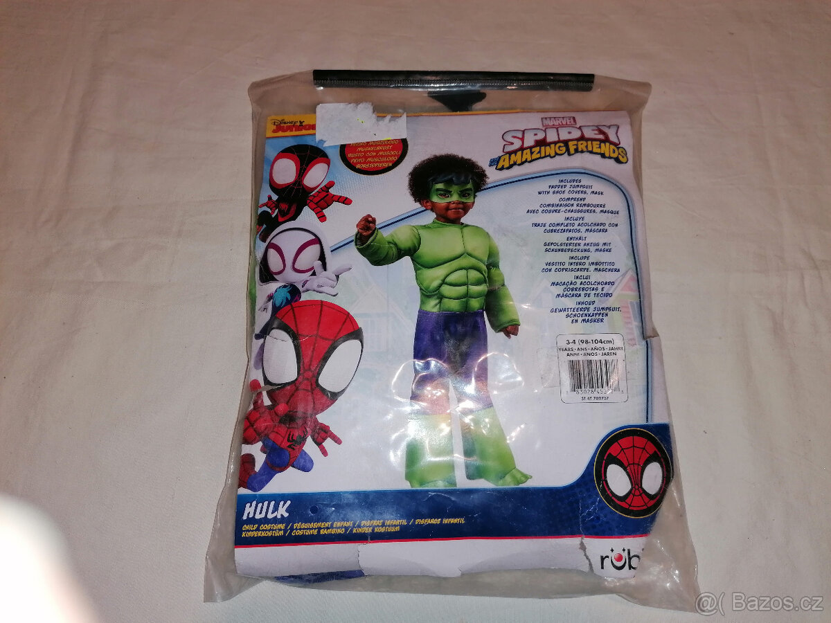 dětský kostým HULK vel.98/104 - 2