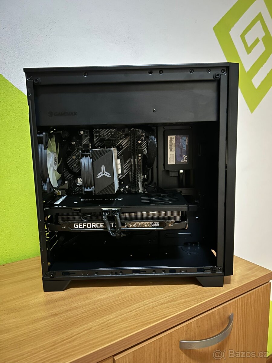 HERNÍ POČÍTAČ RTX 3070 PHANTOM+, RYZEN 5 3600, 16 GB RAM - 2