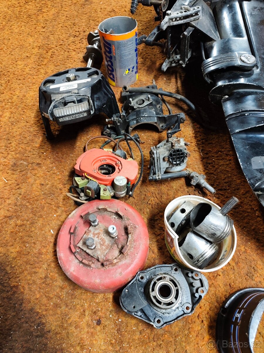 Lodní motor Mercury 7,5HP. - 2