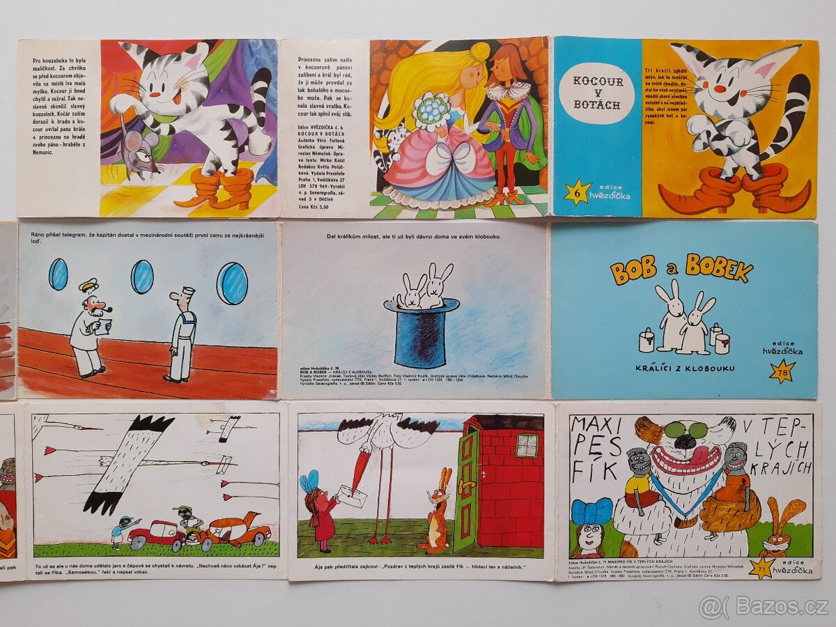 Edice Hvězdička (set 4) - leporela (6x) - 2