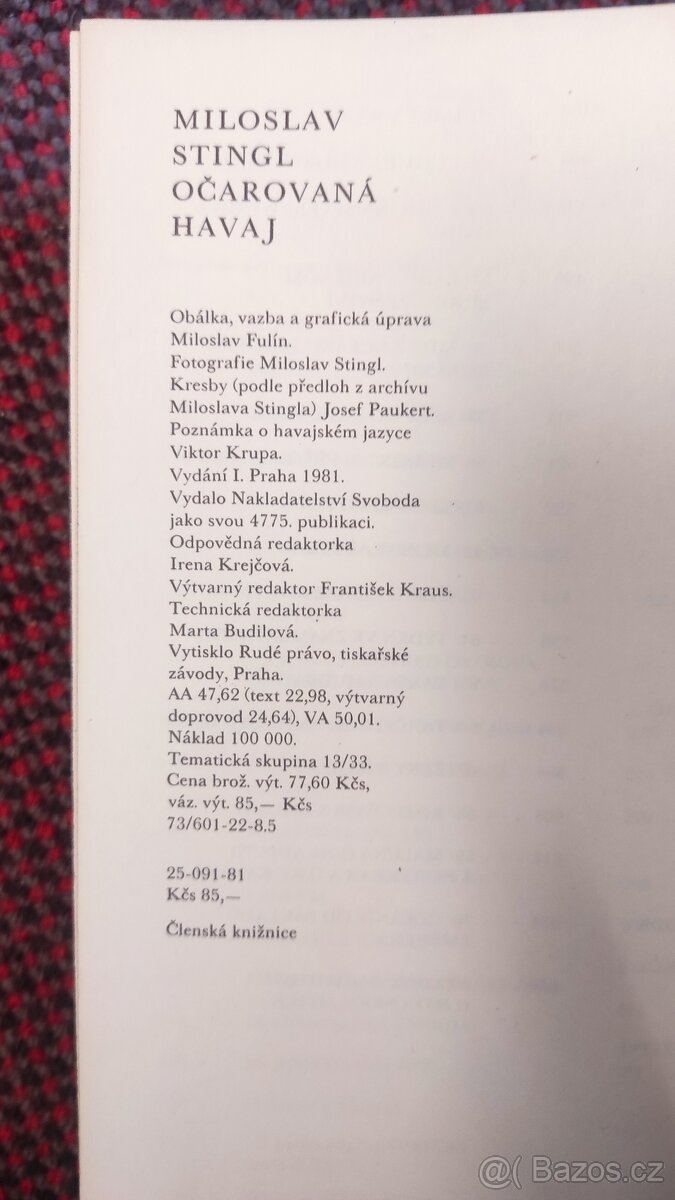 Očarovaná havaj - Miloslav Stingl - 2