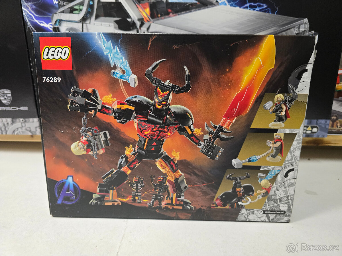 LEGO® Marvel 76289 Sestavitelná figurka Thor vs. Surtur - 2
