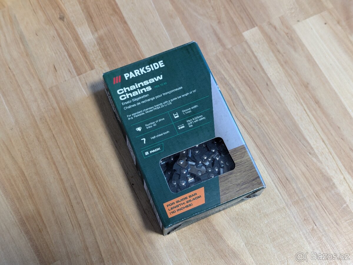 Řetěz PEK 10 A2 pro 10" lišty (např. Parkside PAKS 20-Li) - 2