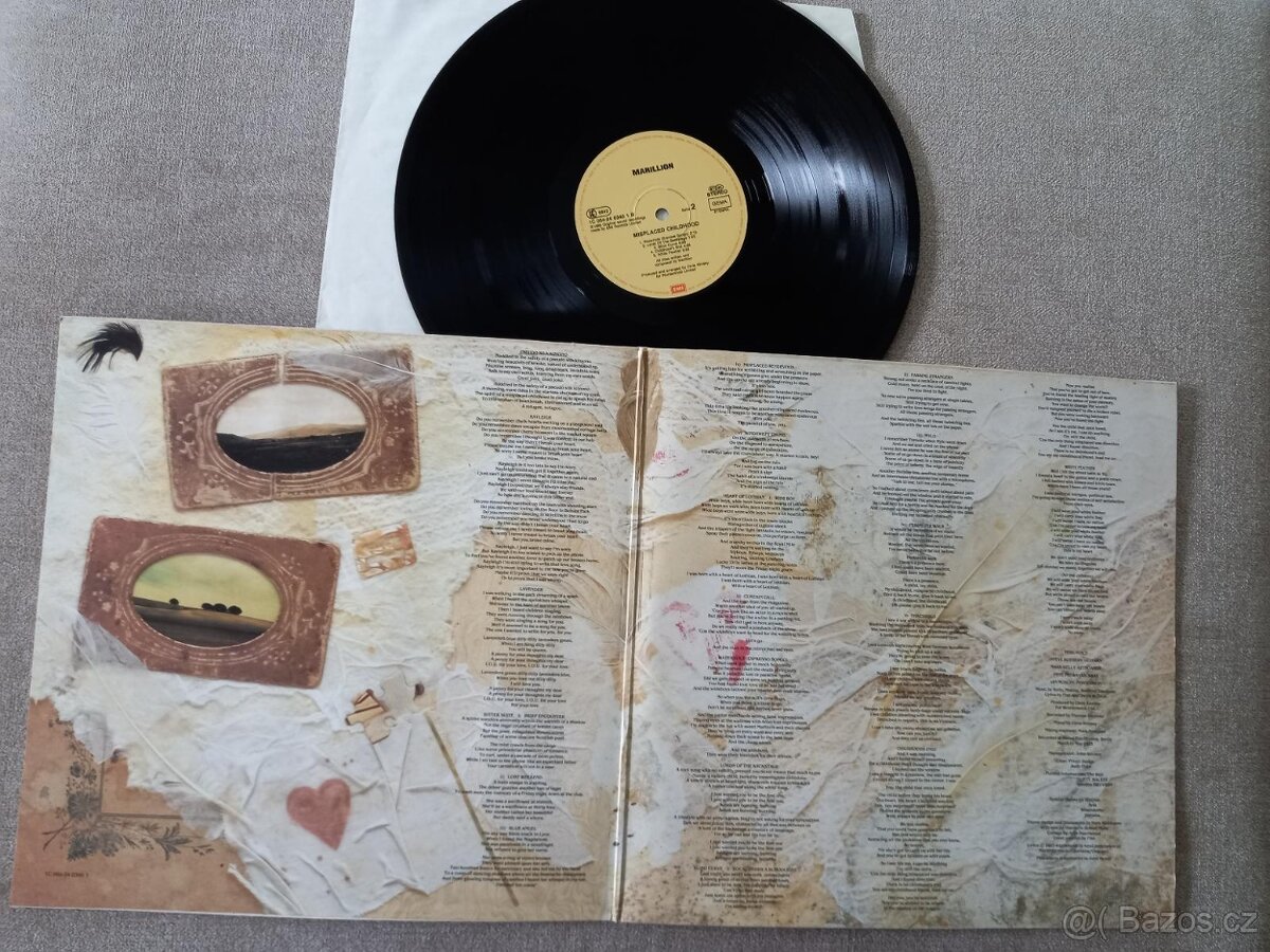 MARILLION „Misplaced Childhood „/EMI 1985/ nadherny rozk - 2