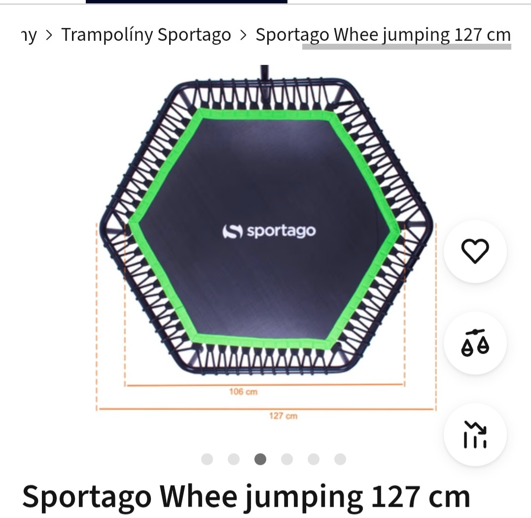 Trampolína 127 cm - 2