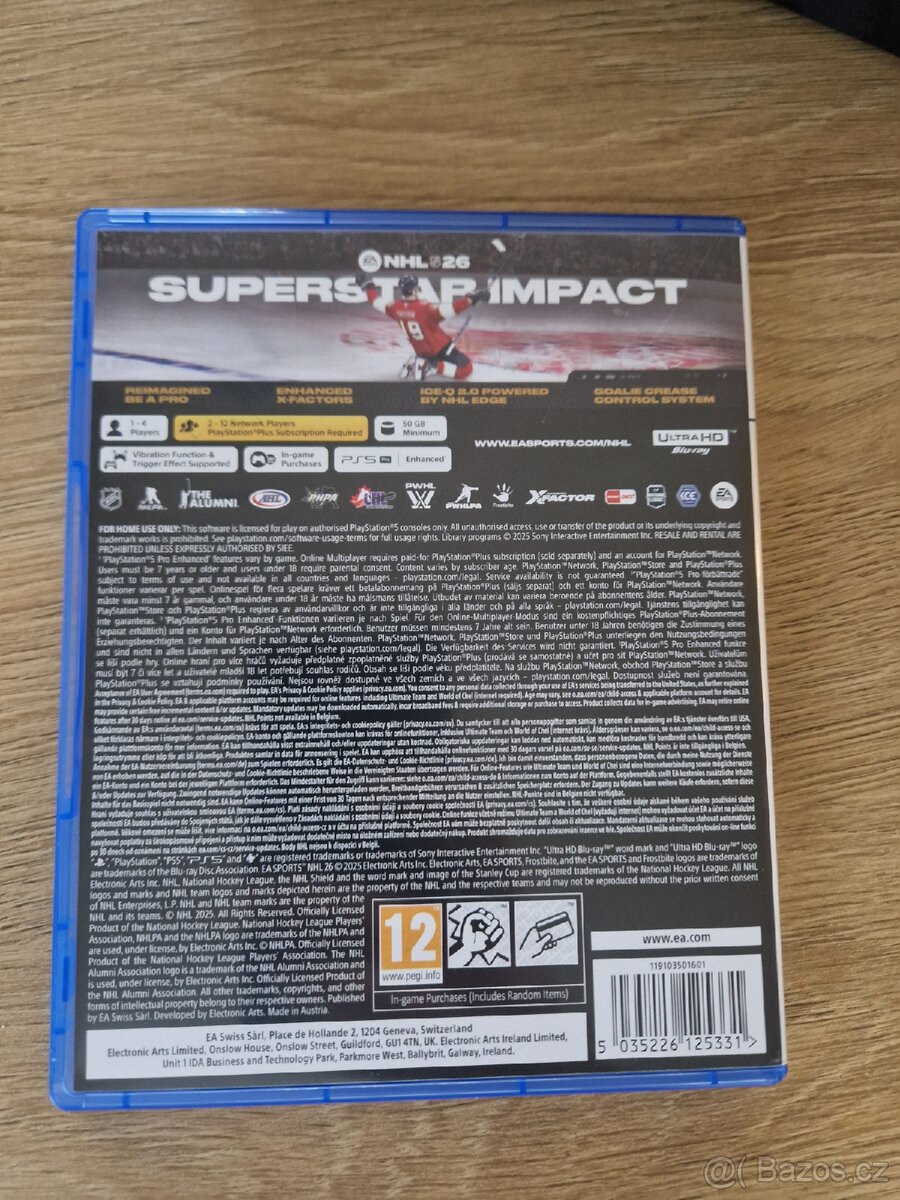 NHL 26 PS5 - 2