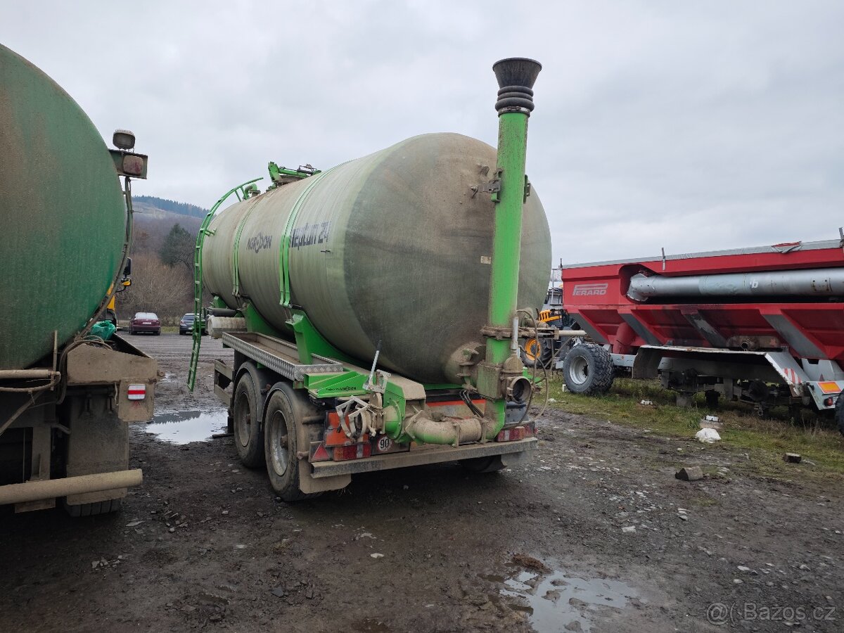 Predám cisternu na digestát/kejdu 24m3, vyrobená 2024, - 2