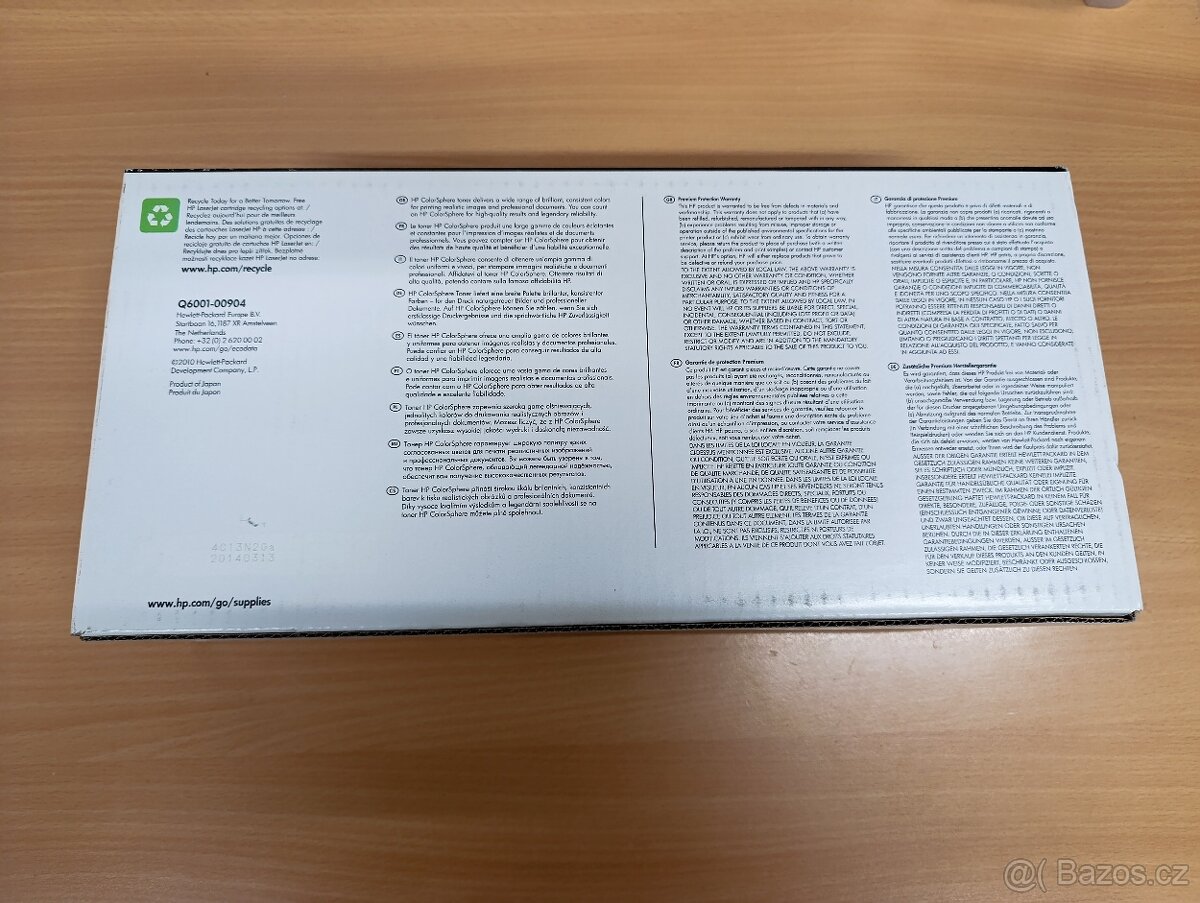 Originální toner HP Q6001A (124A) azurový - 2