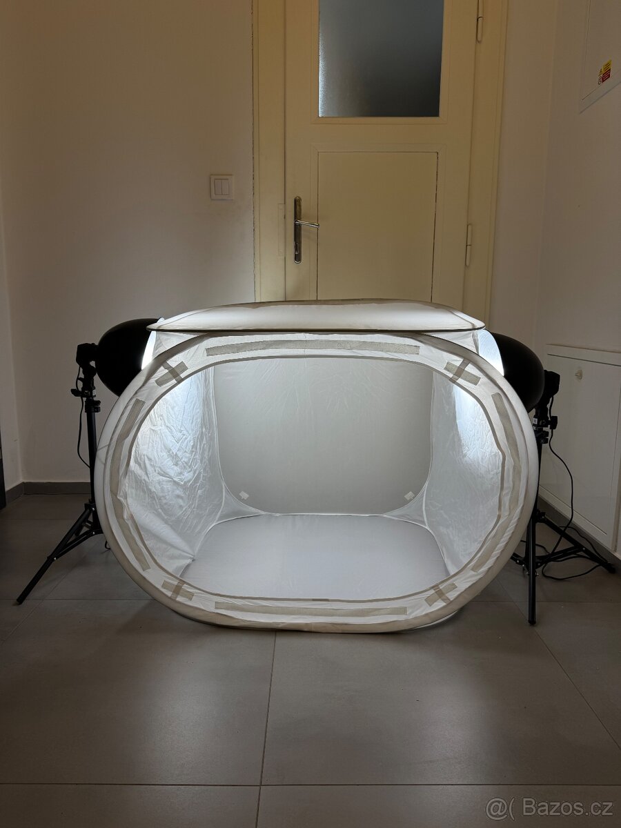 Fotostan se světly na stativech - 2