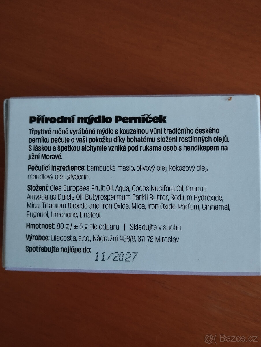 Přírodní mýdlo Perníček - 2